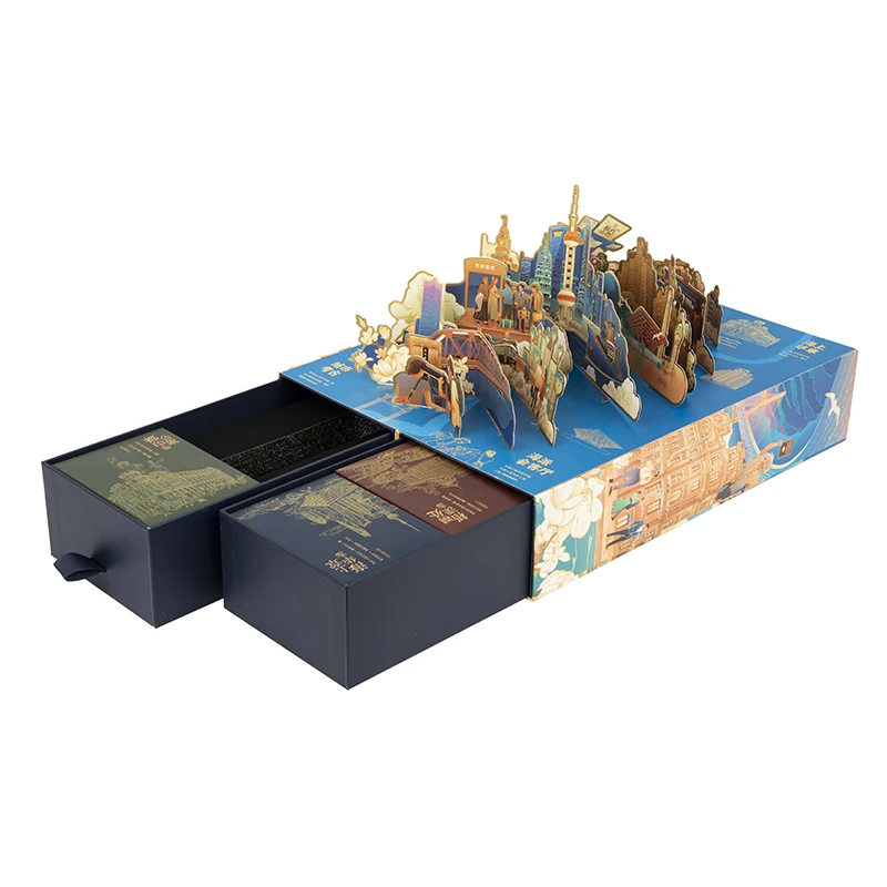 Boîte de papier de tiroir en carton