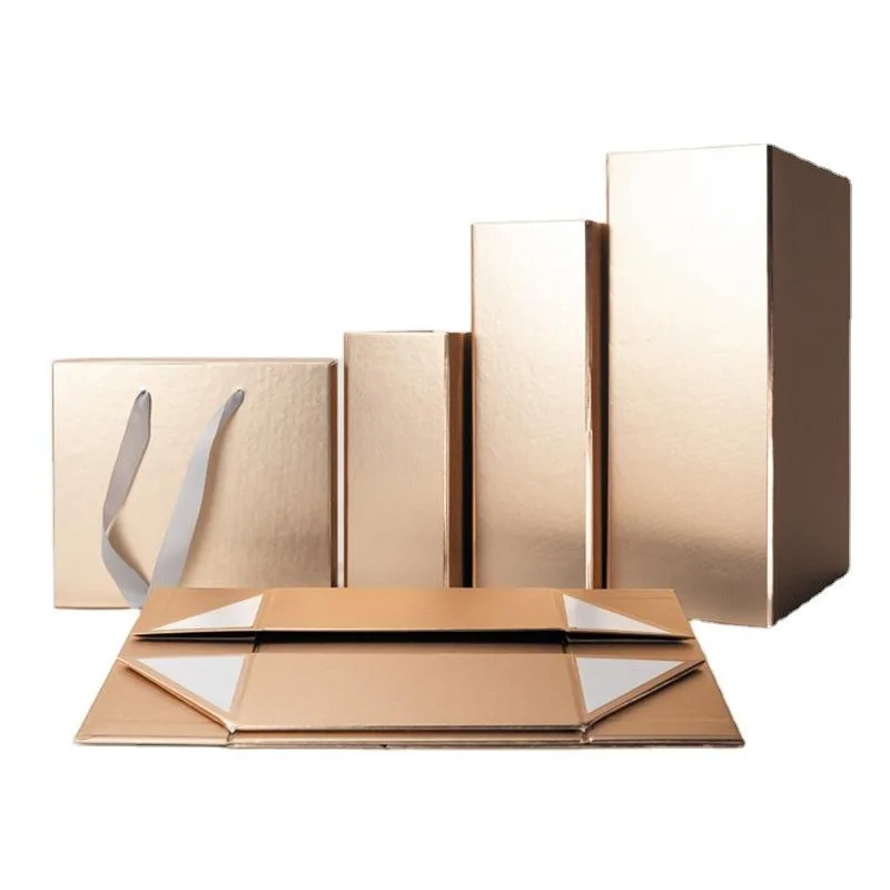 Coffret cadeau pliable pour un transport facile