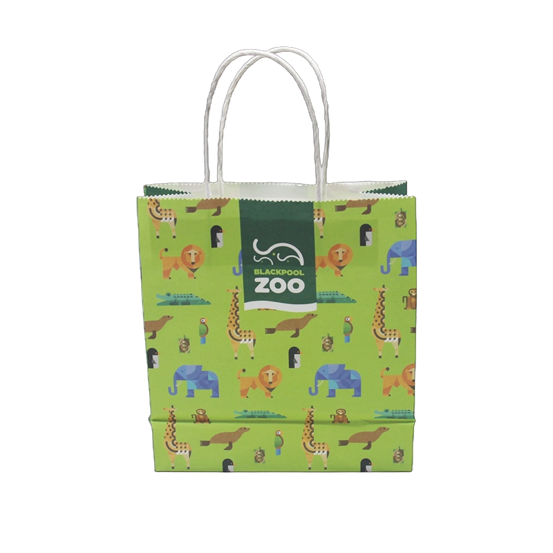 Sac en papier cadeau avec poignée