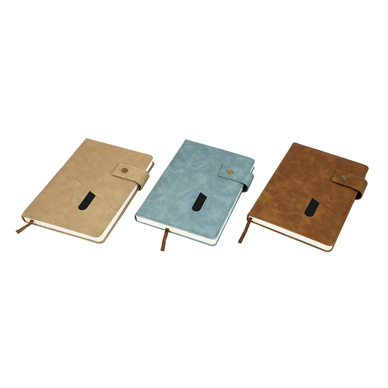 Carnet de notes avec couverture en cuir