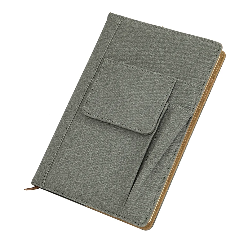 Carnet de notes en tissu de lin