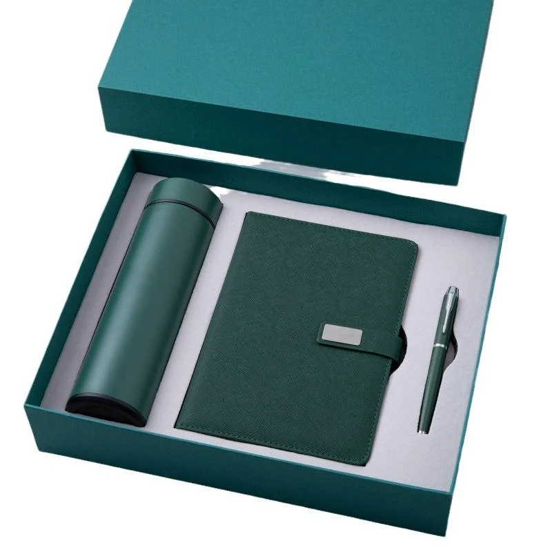 Coffret cadeau carnet et tasse thermos