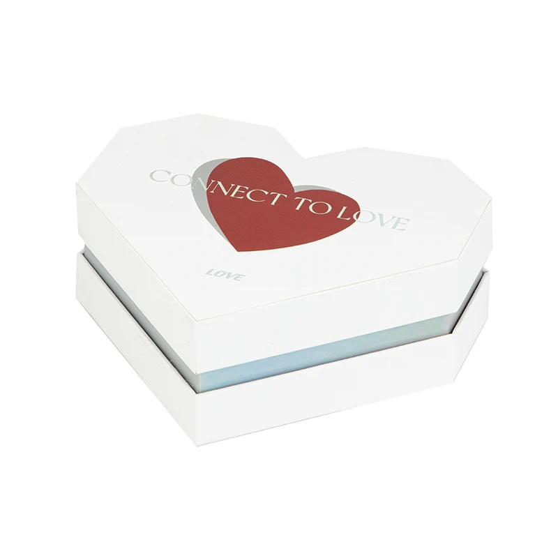 Coffret cadeau de forme unique.